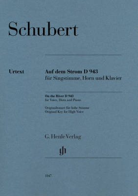 G. Henle Verlag - Auf dem Strom (On the River), D.943 - Schubert /Oppermann /Fohrenbach - Voice/Horn/Piano