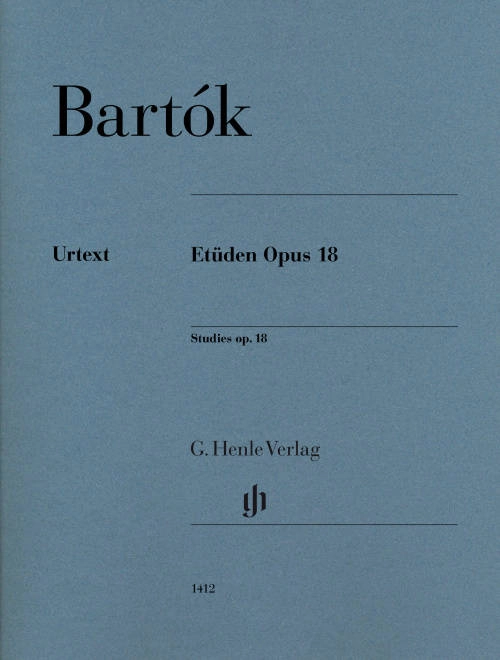 Studies op. 18 - Bartok/Somfai - Piano - Book