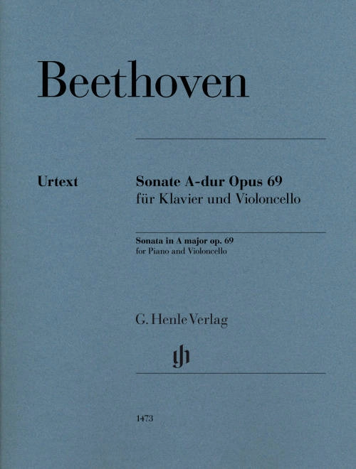 Sonata in A Major op. 69 - Beethoven/Dufner - Cello/Piano - Book