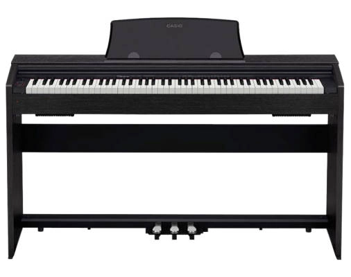 Casio - Privia PX-770 88-Key Digital Piano - Black