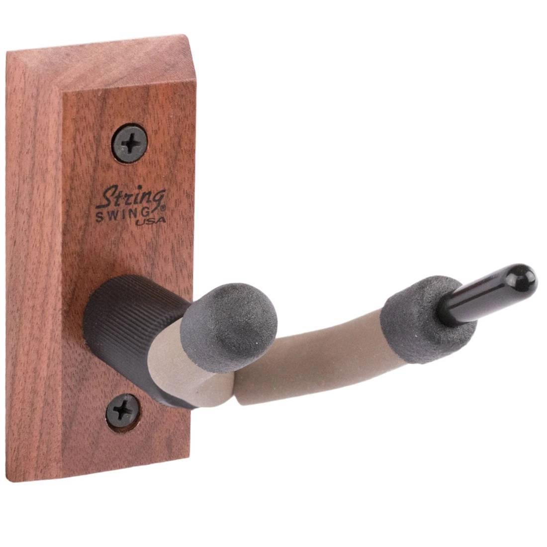 Wall Mount Violin Hanger - Black Walnut