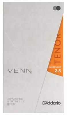 DAddario Woodwinds - VENN Synthetic Tenor Saxophone Reed - 2.5