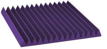 Studiofoam 2 inch Deep Wedge (12 Pack) - Purple