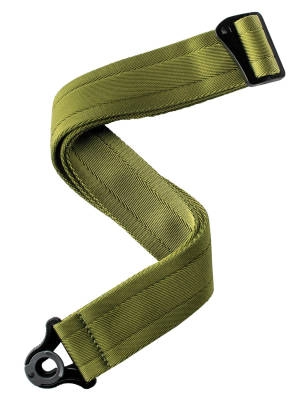 DAddario - Auto Lock 2 Nylon Guitar Strap - Moss Green