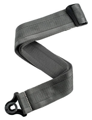 DAddario - Auto Lock 2 Nylon Guitar Strap - Metal Gray