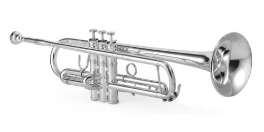 XO Professional Brass - 1600I-SS Professional Bb Trumpet (Ingram) - Silver Plated