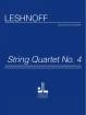 Theodore Presser - String Quartet No. 4 - Leshnoff - Score\/Parts