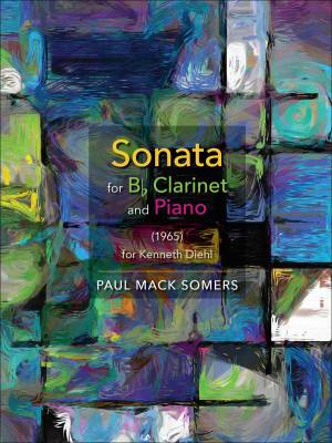 Sonata (1965) - Somers - Bb Clarinet/Piano - Sheet Music