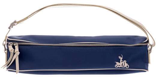 Campus Collection Blue/White Flute Case Cover