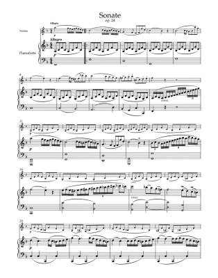 Sonatas for Pianoforte and Violin, Volume I - Beethoven/Brown - Violin/Piano - Book