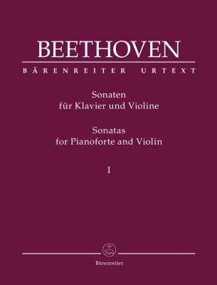 Baerenreiter Verlag - Sonatas for Pianoforte and Violin, Volume I - Beethoven/Brown - Violin/Piano - Book