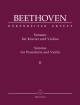 Baerenreiter Verlag - Sonatas for Pianoforte and Violin, Volume II - Beethoven\/Brown - Violin\/Piano - Book