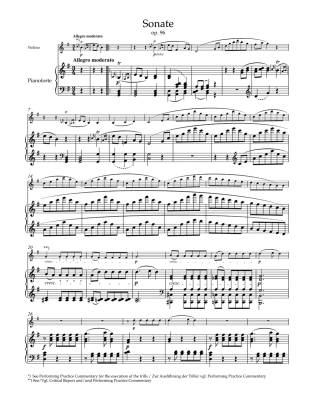Sonatas for Pianoforte and Violin, Volume II - Beethoven/Brown - Violin/Piano - Book