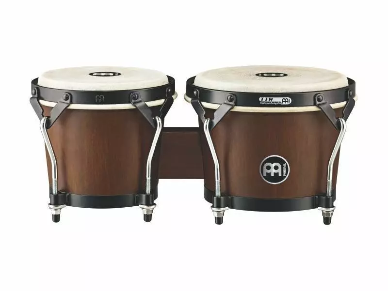 Headliner Designer Series Wood Bongo - Walnut Brown