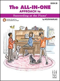 FJH Music Company - The All-In-One Approach to Succeeding at the Piano, Book 2B - Marlais - Book/CD