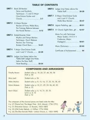 The All-In-One Approach to Succeeding at the Piano, Book 2C - Marlais - Book/CD