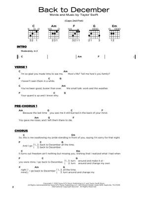 Taylor Swift: Really Easy Guitar - Easy Guitar TAB - Book