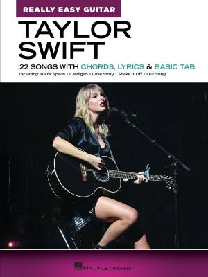 Taylor Swift: Really Easy Guitar - Easy Guitar TAB - Book
