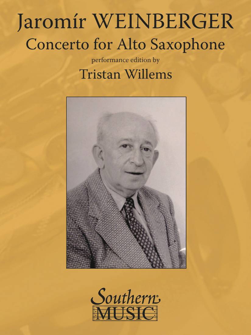 Concerto For Alto Saxophone - Weinberger/Willems - Alto Saxophone/Piano Reduction