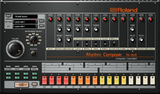Roland - Roland Cloud TR-808 Software Rhythm Composer -  Download