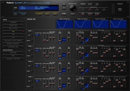 Roland - Roland Cloud JV-1080 Software Synthesizer -  Download