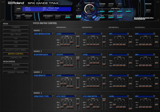 Roland Cloud SRX Dance Trax Software Synthesizer - Download