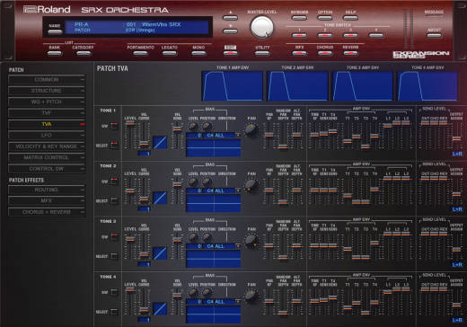 Roland Cloud SRX Orchestra Software Synthesizer - Download