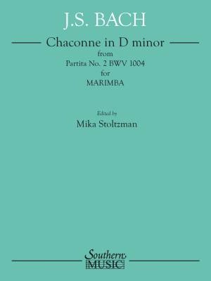 Southern Music Company - Chaconne in D minor from Partita No. 2, BWV 1004 - Bach/Stoltzman - Solo Marimba - Book