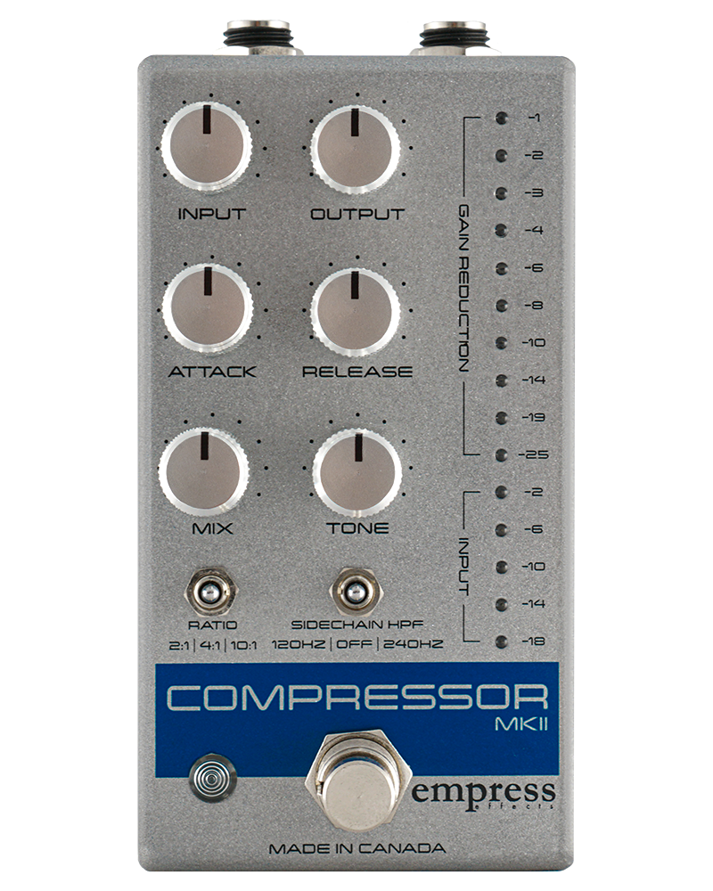Compressor MkII Pedal - Silver