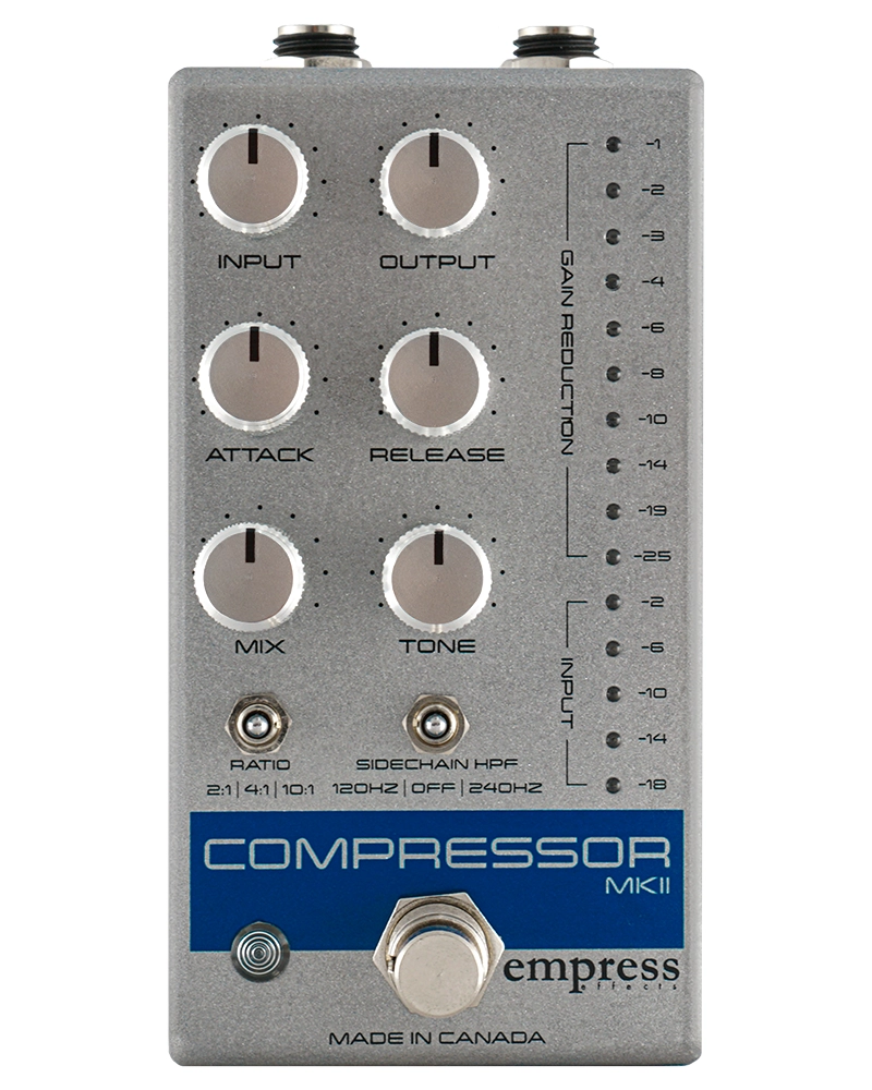 Compressor MkII Pedal - Silver