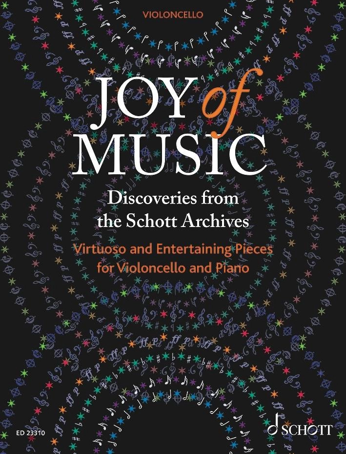 Joy of Music: Discoveries from the Schott Archives - Birtel - Cello/Piano - Book