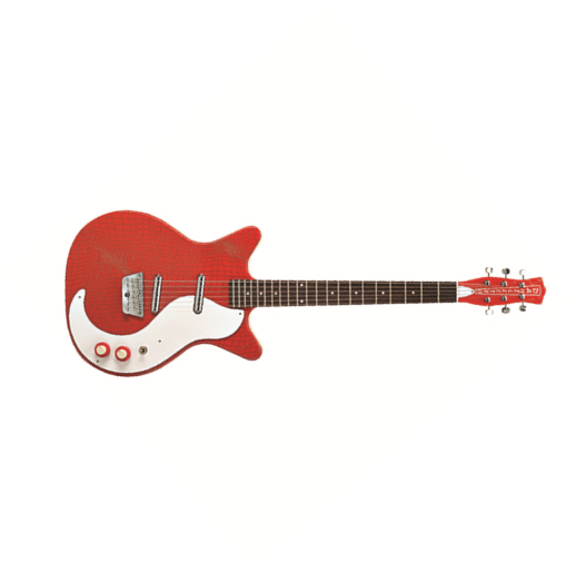 59 DC Alligator w/Adjustable Bridge - Red