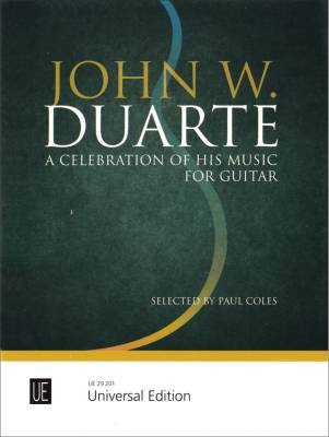 John W. Duarte: A Celebration of his music for guitar - Duarte/Coles - Classical Guitar - Book