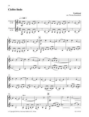 Afro-Latin Clarinet Duets - Brambock - Clarinet Duet - Book