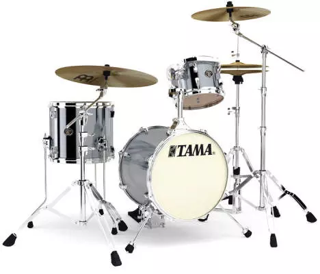 Silverstar 3-Piece Metro-Jam Kit with Hardware - Titanium Silver Metallic