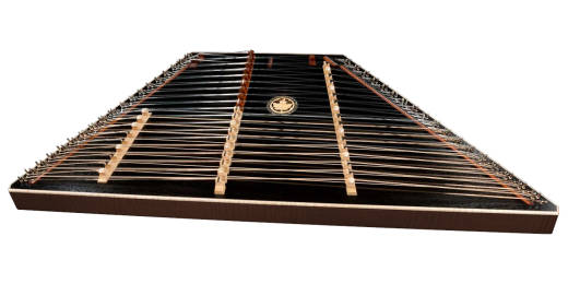 D650 Chromatic Hammered Dulcimer Outfit with Black Soundboard