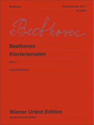 Wiener Urtext Edition - Sonates pour piano, Vol. 1 - Beethoven - Piano - Livre
