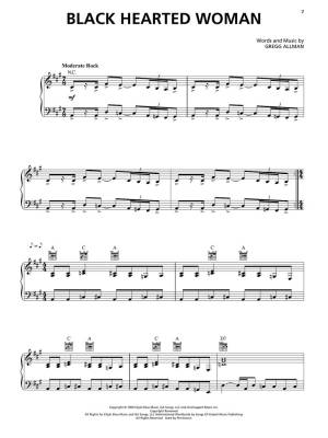 Gregg Allman Sheet Music Anthology - Piano/Vocal/Guitar - Book