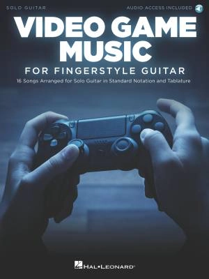 Hal Leonard - Video Game Music for Fingerstyle Guitar - Guitar TAB - Book/Audio Online