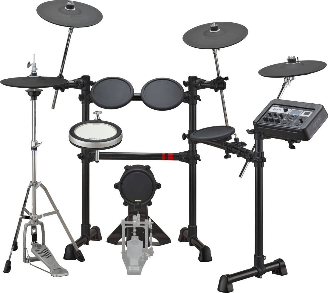 DTX6K2-X 5-Piece Electronic Kit with XP80 3-Zone Snare and RHH135 Hi-Hat