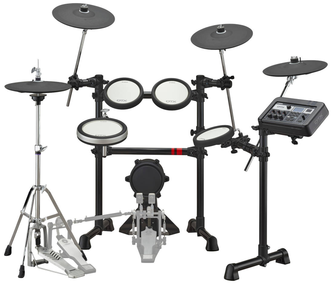 DTX6K3-X 5-Piece Electronic Kit with XP80 3-Zone Snare, RHH135 Hi-Hat and Full TCS Pads