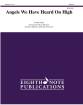 Eighth Note Publications - Angels We Have Heard On High - Traditional/Meeboer - Brass Quintet/Drum Set