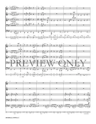 Come Swing, All Ye Faithful - Wade/Meeboer - Brass Quintet/Drum Set