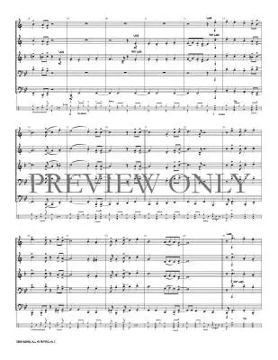 Come Swing, All Ye Faithful - Wade/Meeboer - Brass Quintet/Drum Set
