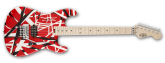 EVH - Stripe Series Electric Guitar - Red\/Black\/White