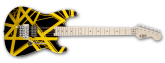 EVH - Stripe Series Electric Guitar - Black/Yellow