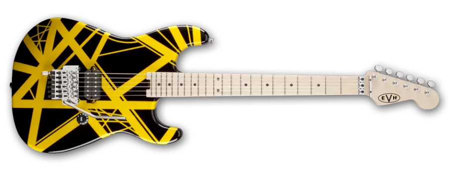 Stripe Series Electric Guitar - Black/Yellow