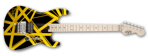Stripe Series Electric Guitar - Black/Yellow