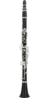 Yamaha - YCL-CSGIIIL Custom Series Professional Grenadilla Bb Clarinet with Silver Plated Keys, Low-F Vent