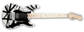 EVH - Stripe Series Electric Guitar - White\/Black
